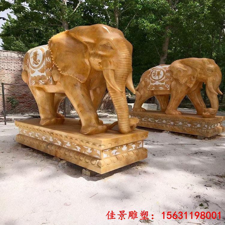 石雕大象 仿古石雕大象 花岗岩石雕大象出售供应 (1)