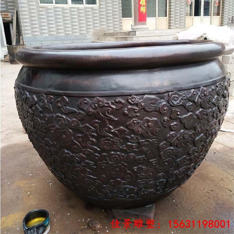 铜大缸厂家 故宫铜大缸雕塑 (6)
