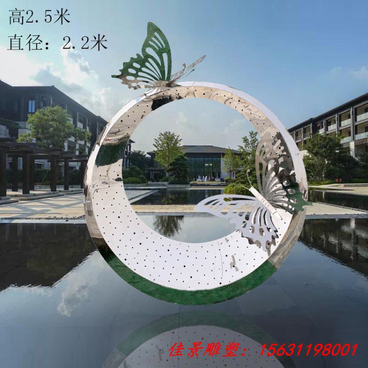 设计企业不锈钢雕塑遵循的原则