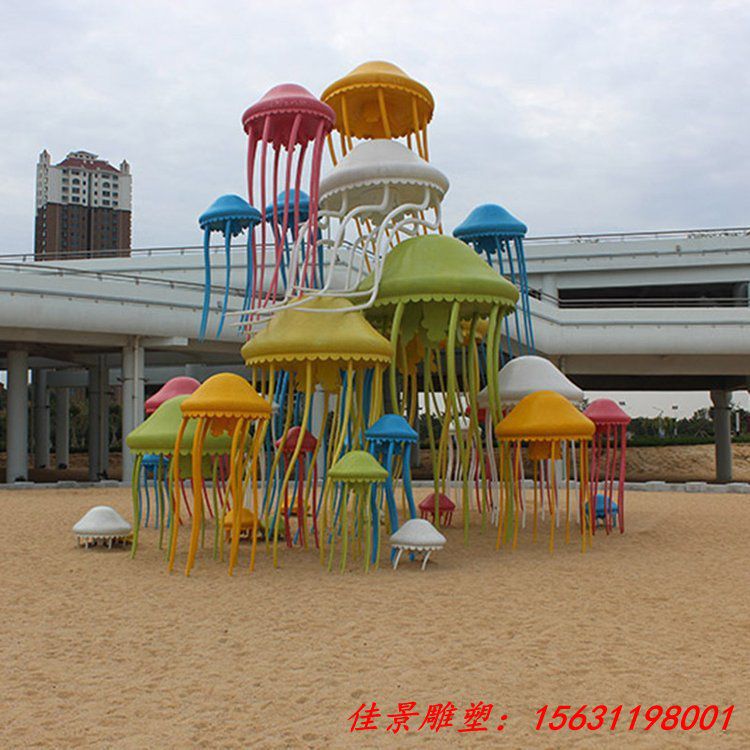 不锈钢水母雕塑 不锈钢雕塑定制 (2)