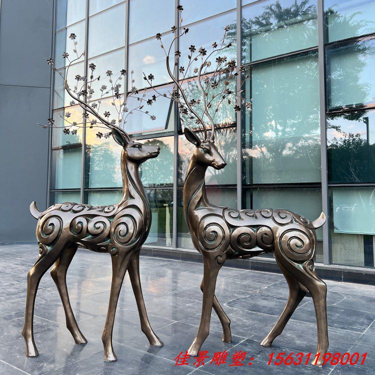 不锈钢鹿的摆放及装饰作用