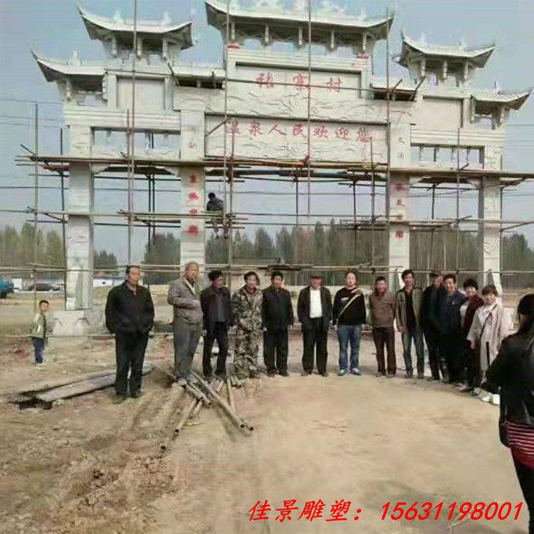 石业 古建园林做旧石抱鼓 中式传统门鼓摆件 (12)