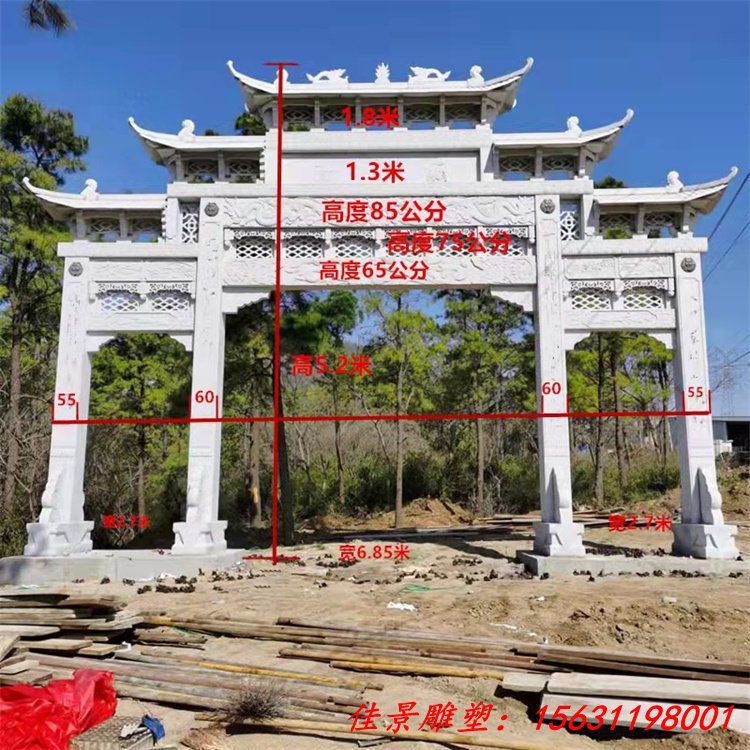 石业 古建园林做旧石抱鼓 中式传统门鼓摆件 (15)