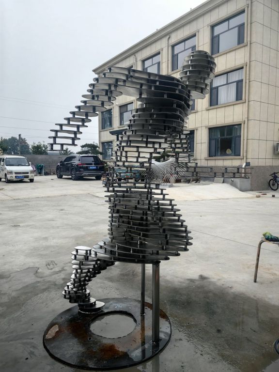 雕塑摆放地的人流量重要吗