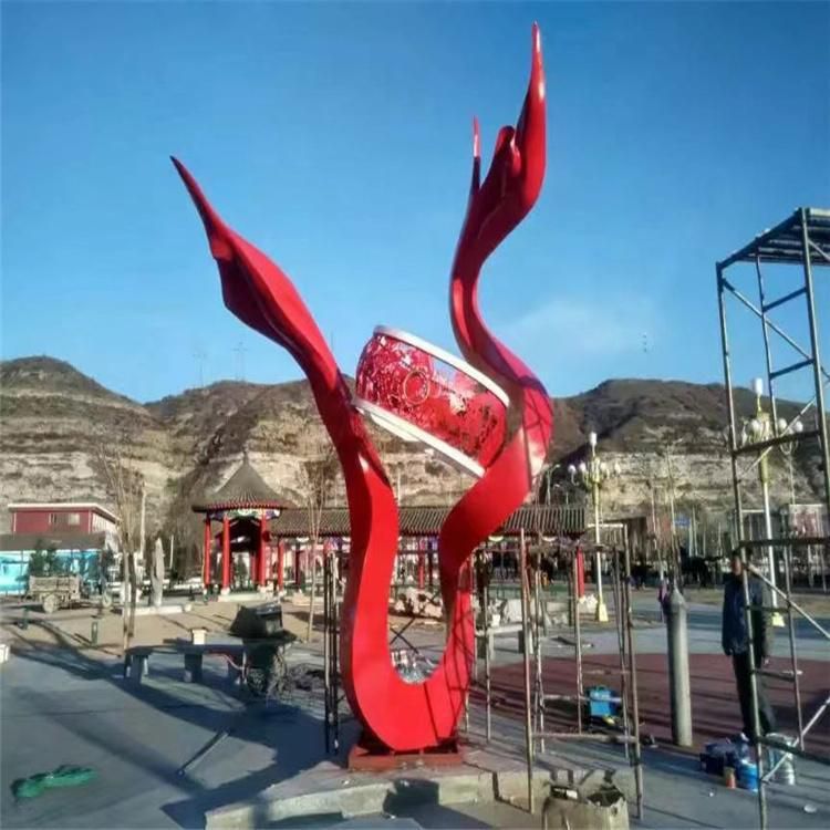 不锈钢广场雕塑 广场不锈钢雕塑生产厂家 广场景观雕塑 (3)