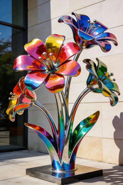 景观雕塑设计中，如何处理与周边景观（植物、水系、建筑）的关系