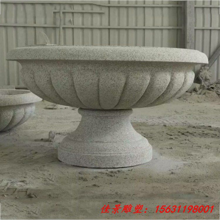 公园景观花盆石雕