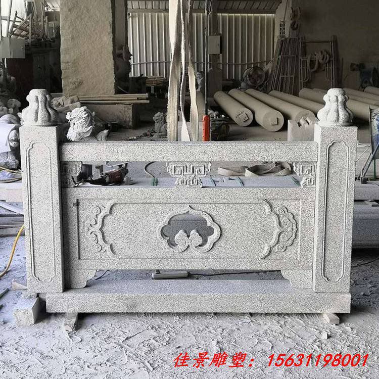 汉白玉公园小桥栏板石雕