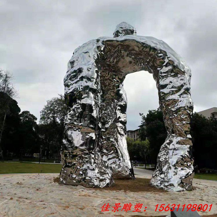 大型不锈钢太湖石