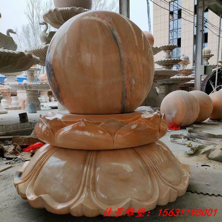 公园景观风水球石雕
