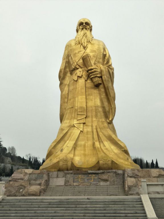 道教老子景区景观铜雕