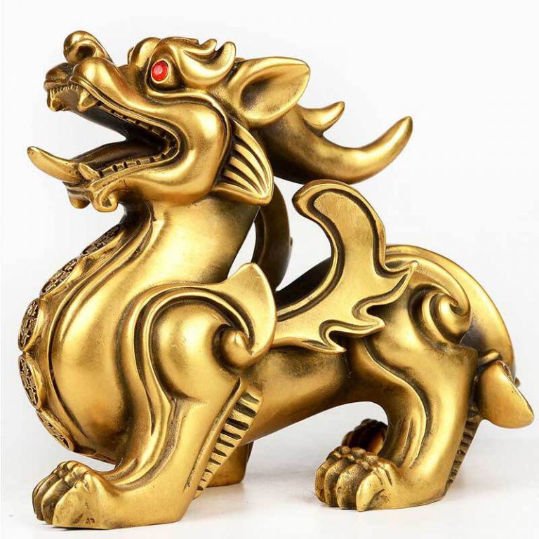 神兽貔貅庭院动物铜雕