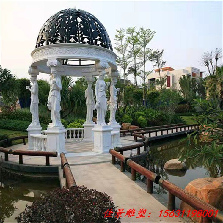 庭院石亭子 欧式凉亭