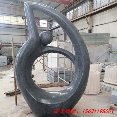公园景观抽象人物石雕