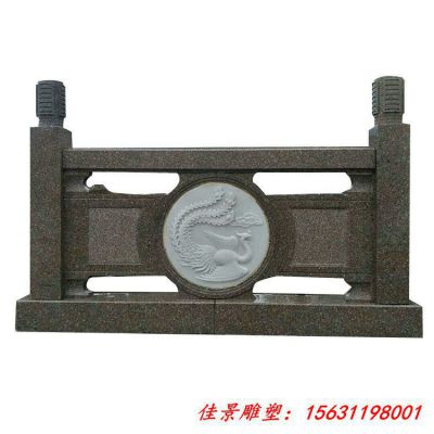 大理石栏板石雕