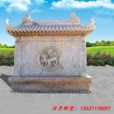 庭院景观影壁石雕