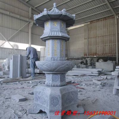 寺庙石雕施食台大理石佛塔雕塑