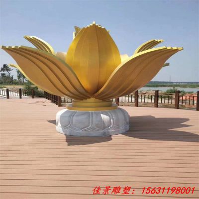 城市景观不锈钢紫荆花雕塑