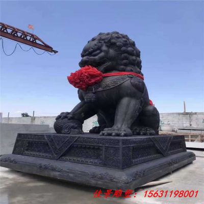庭院镇宅石雕狮子