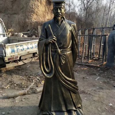 王羲之名人铜雕