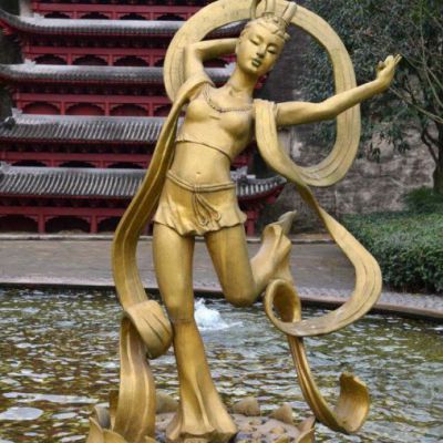 古代四大美女广场铜雕