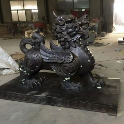 神兽貔貅抽象动物铜雕