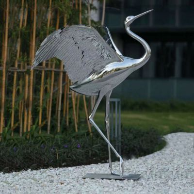 城市大型仙鹤雕塑