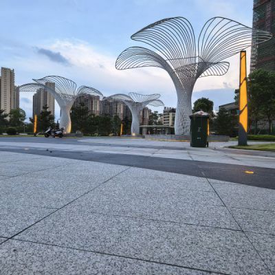 售楼部镂空树雕塑不锈钢雕塑 厂家