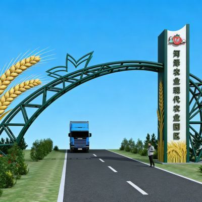 不锈钢大门雕塑 雕塑厂家